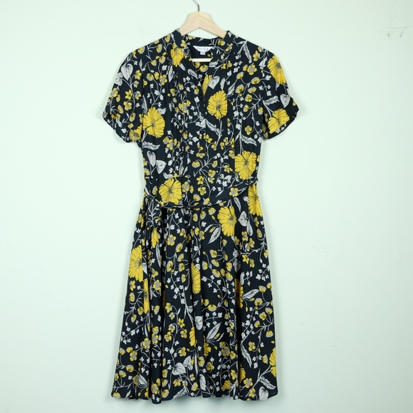 Nanette Lepore Dresses & Skirts - Nanette Lepore  Short sleeve Floral Midi Dress